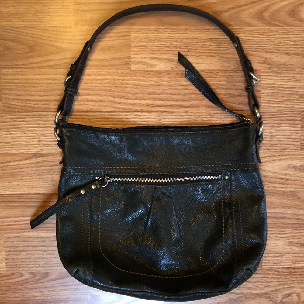 Black Fossil Purse